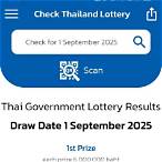 thai lottery scan